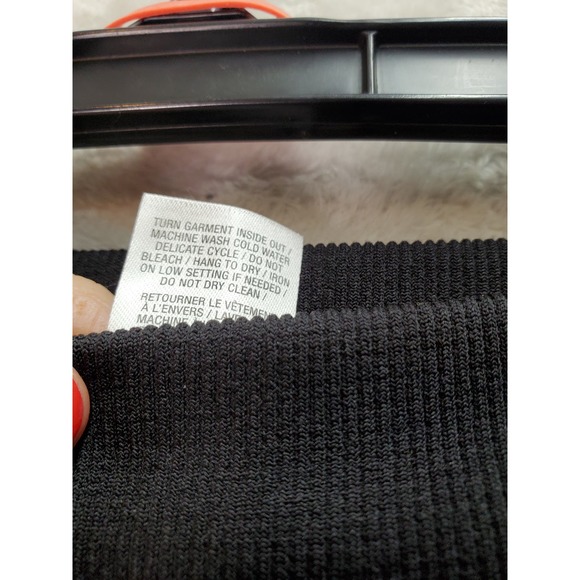 Lot Of 2 Ardene Activewear Leggings Women Medium Black Gray Polyester Skinny Leg - Picture 13 of 13